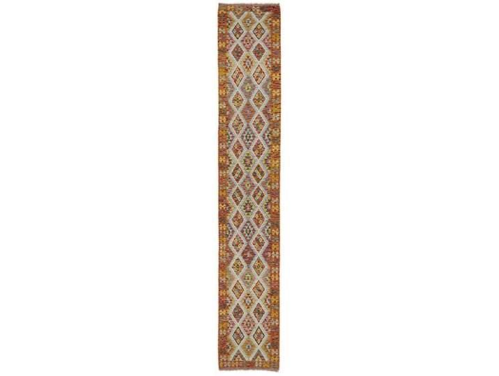 Kelim Afghan Teppich 86x491 Handgewebt Orientteppich Läufer Wolle von nain TRADING