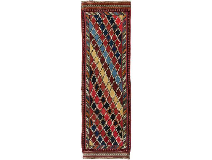 Kelim Fars Alt Teppich 124x409 Handgewebt Orientteppich Perserteppich Läufer Wolle von nain TRADING