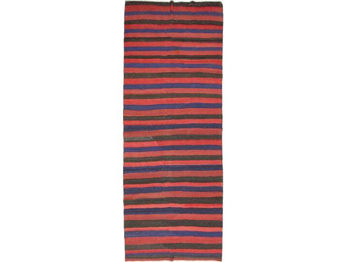 Kelim Fars Azerbaijan Antik Teppich 167x450 Handgewebt Orientteppich Perserteppich Läufer Wolle von nain TRADING