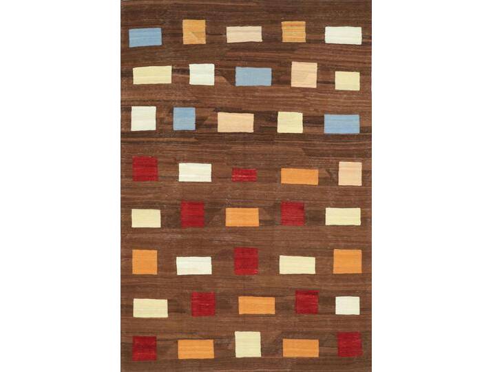 Kelim Fars Design Teppich 212x310 Handgewebt Orientteppich Perserteppich Wolle von nain TRADING