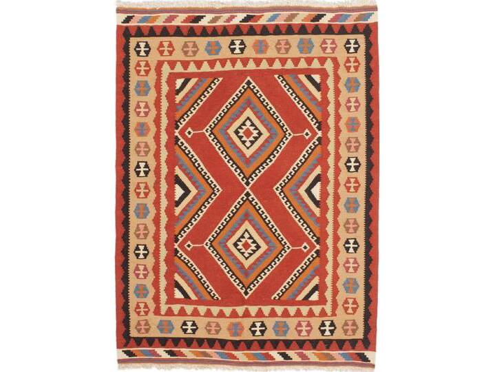 Kelim Fars Teppich 107x149 Handgewebt Orientteppich Perserteppich Wolle Kelim Fars Teppich 107x149 Handgewebt Orientteppich Perserteppich Wolle von nain TRADING