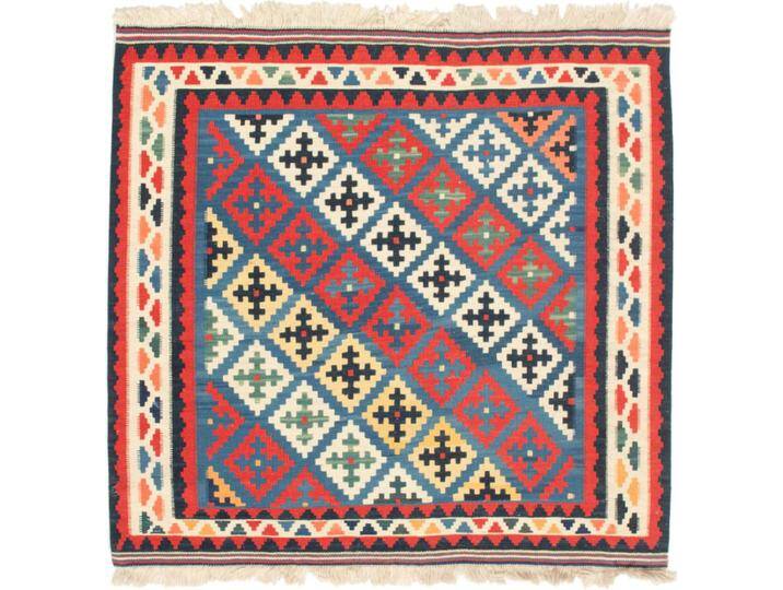 Kelim Fars Teppich 98x103 Handgewebt Orientteppich Perserteppich Quadratisch Wolle Kelim Fars Teppich 98x103 Handgewebt Orientteppich Perserteppich Quadratisch Wolle von nain TRADING