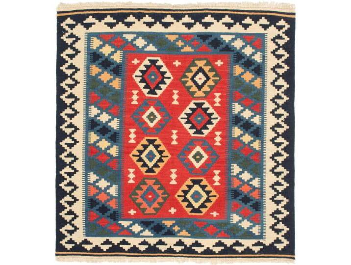 Kelim Fars Teppich 99x103 Handgewebt Orientteppich Perserteppich Quadratisch Wolle Kelim Fars Teppich 99x103 Handgewebt Orientteppich Perserteppich Quadratisch Wolle von nain TRADING