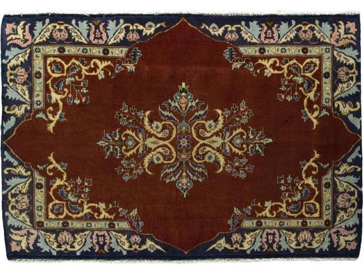 Keshan Teppich 101x69 Handgeknüpft Orientteppich Perserteppich Wolle Keshan Teppich 101x69 Handgeknüpft Orientteppich Perserteppich Wolle von nain TRADING