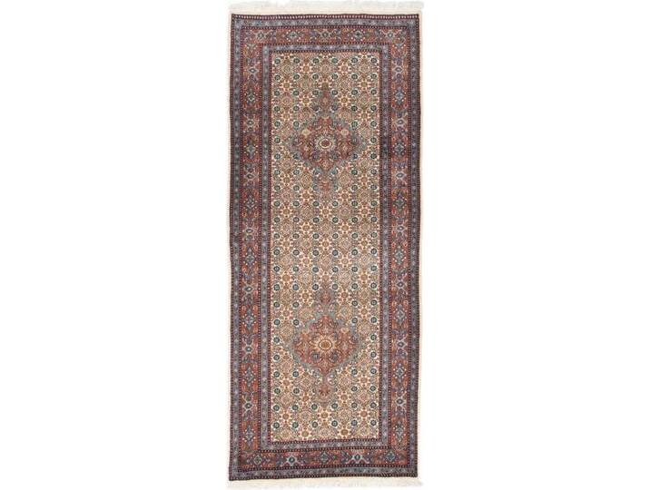 Moud Teppich 77x196 Handgeknüpft Orientteppich Perserteppich Läufer Wolle mit Seide Moud Teppich 77x196 Handgeknüpft Orientteppich Perserteppich Läufer Wolle mit Seide von nain TRADING