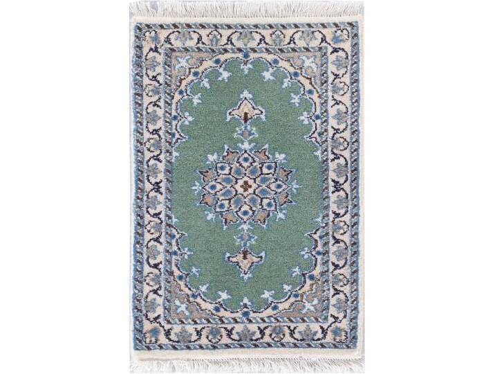Nain Teppich 40x60 Handgeknüpft Orientteppich Perserteppich Wolle mit Seide Nain Teppich 40x60 Handgeknüpft Orientteppich Perserteppich Wolle mit Seide von nain TRADING