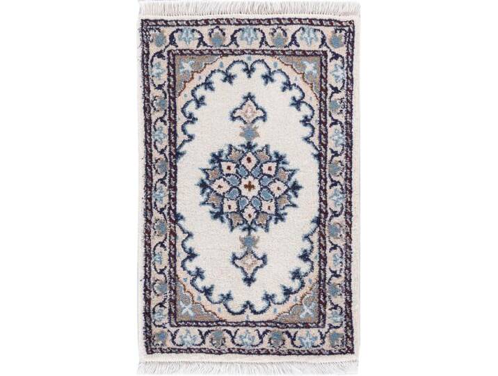 Nain Teppich 40x60 Handgeknüpft Orientteppich Perserteppich Wolle mit Seide Nain Teppich 40x60 Handgeknüpft Orientteppich Perserteppich Wolle mit Seide von nain TRADING