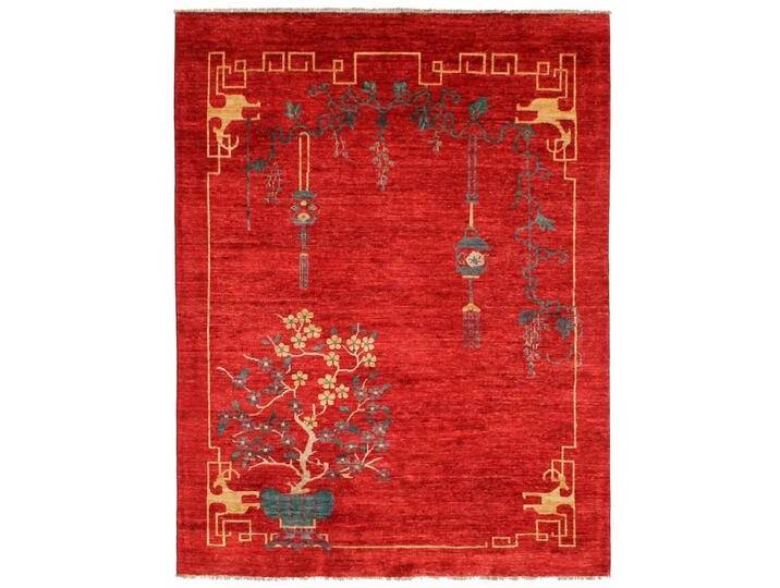 Orientteppich Arijana Design 227x170 Handgeknüpfter Teppich von nain TRADING