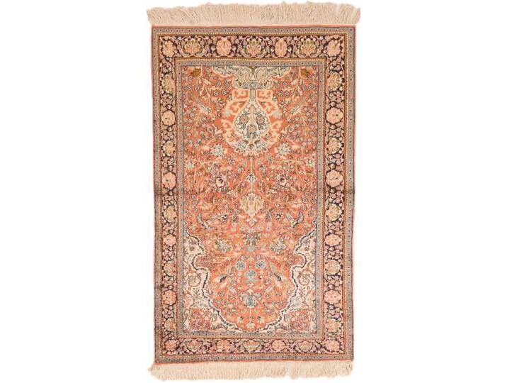 Orientteppich Kaschmir Seide 143x97 Handgeknüpfter Teppich von nain TRADING