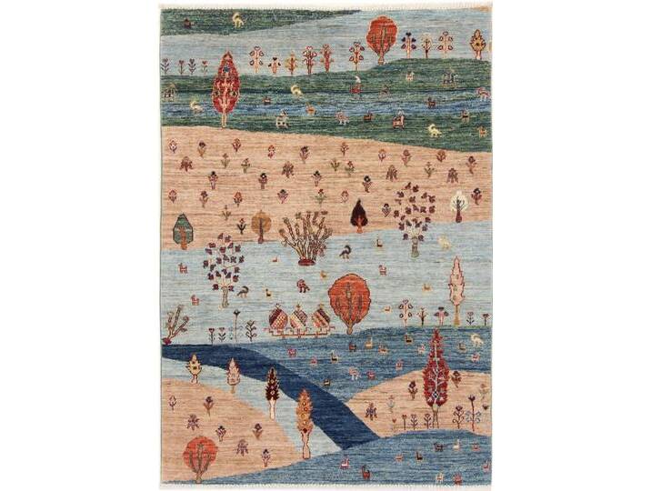 Orientteppich Ziegler Design 175x124 Handgeknüpfter Teppich von nain TRADING
