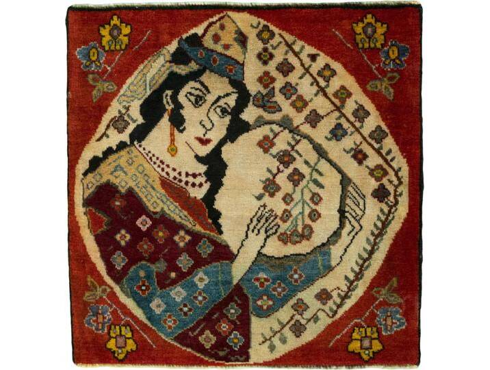 Perser Gabbeh Ghashghai Teppich 60x63 Handgeknüpft Modern Orientteppich Perserteppich Quadratisch Wolle Perser Gabbeh Ghashghai Teppich 60x63 Handgeknüpft Modern Orientteppich Perserteppich Quadratisch Wolle von nain TRADING