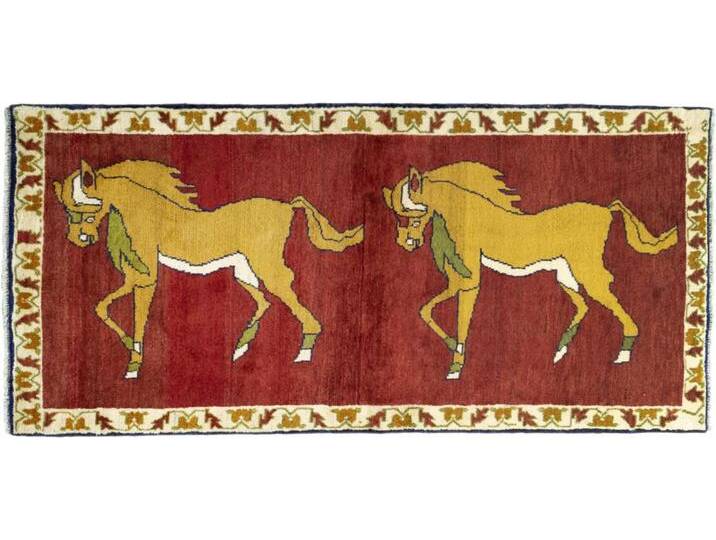 Perser Gabbeh Ghashghai Teppich 86x182 Handgeknüpft Modern Orientteppich Perserteppich Läufer Wolle Perser Gabbeh Ghashghai Teppich 86x182 Handgeknüpft Modern Orientteppich Perserteppich Läufer Wolle von nain TRADING