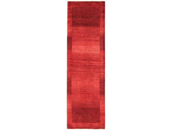 Perser Gabbeh Loribaft Atash Teppich 84x294 Handgeknüpft Modern Orientteppich Perserteppich Läufer Wolle von nain TRADING