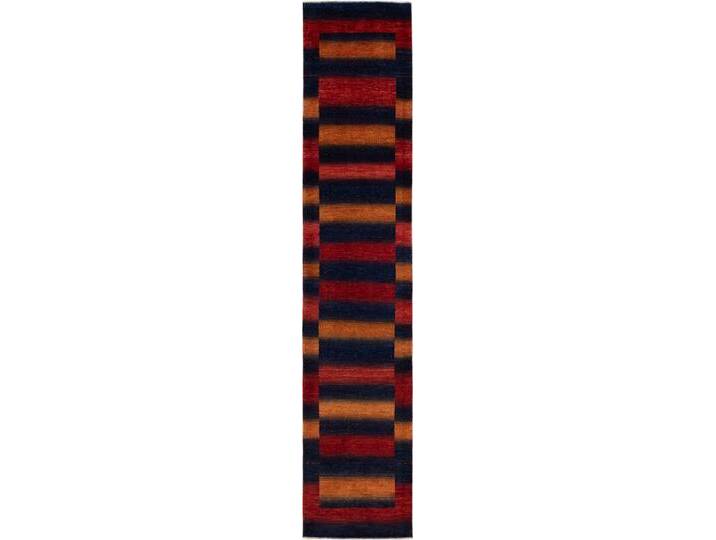 Perser Gabbeh Loribaft Atash Teppich 86x444 Handgeknüpft Modern Orientteppich Perserteppich Läufer Wolle von nain TRADING