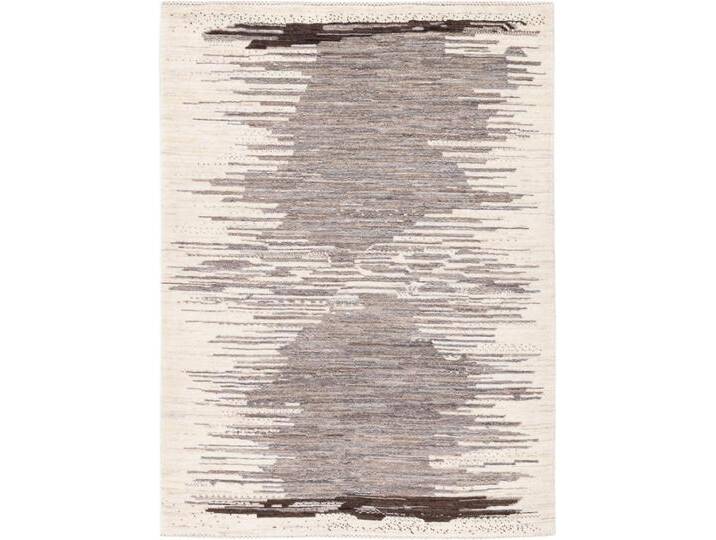 Perser Gabbeh Loribaft Tabiibaft Teppich 130x178 Handgeknüpft Modern Orientteppich Perserteppich Wolle von nain TRADING