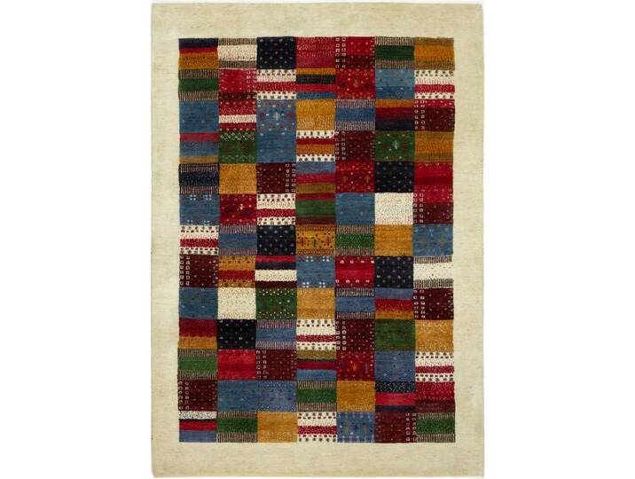 Perser Gabbeh Loribaft Teppich 142x200 Handgeknüpft Modern Orientteppich Perserteppich Wolle Perser Gabbeh Loribaft Teppich 142x200 Handgeknüpft Modern Orientteppich Perserteppich Wolle von nain TRADING