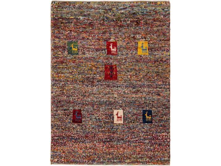 Perser Gabbeh Nomad Teppich 77x107 Handgeknüpft Modern Orientteppich Perserteppich Wolle von nain TRADING