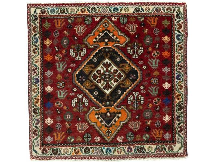 Shiraz Teppich 66x64 Handgeknüpft Orientteppich Perserteppich Quadratisch Wolle Shiraz Teppich 66x64 Handgeknüpft Orientteppich Perserteppich Quadratisch Wolle von nain TRADING