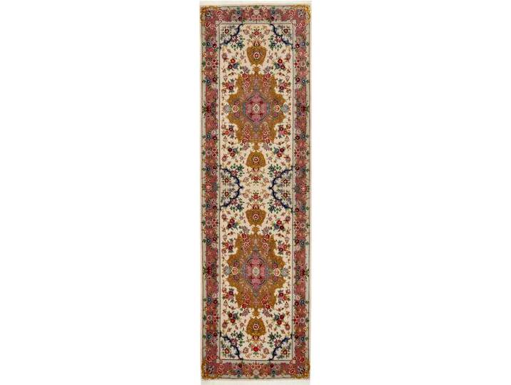 Tabriz 50Raj Teppich 91x308 Handgeknüpft Orientteppich Perserteppich Läufer von nain TRADING