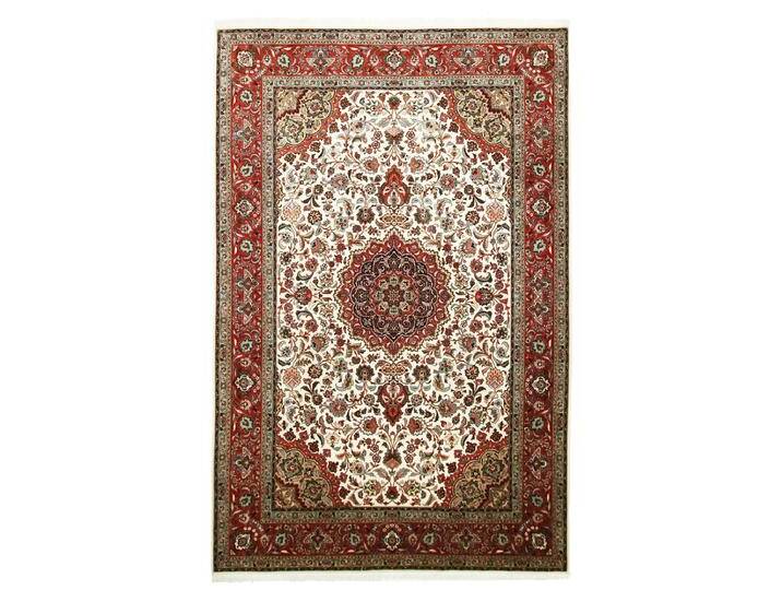 Täbriz 50Raj Teppich 205x305 Handgeknüpft Orientteppich Perserteppich Wolle mit Seide Täbriz 50Raj Teppich 205x305 Handgeknüpft Orientteppich Perserteppich Wolle mit Seide von nain TRADING
