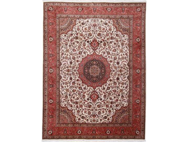 Täbriz 50Raj Teppich 302x403 Handgeknüpft Orientteppich Perserteppich Wolle mit Seide Täbriz 50Raj Teppich 302x403 Handgeknüpft Orientteppich Perserteppich Wolle mit Seide von nain TRADING