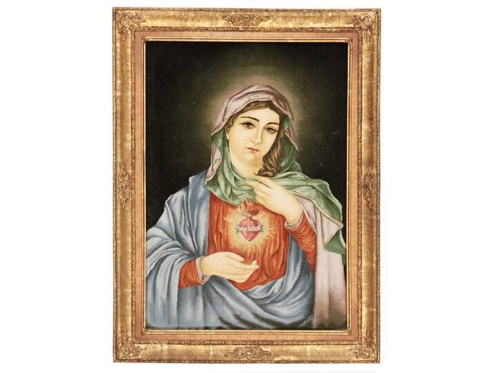 Täbriz 60Raj Bild Teppich 76x94 Handgeknüpft Orientteppich Perserteppich Wolle von nain TRADING