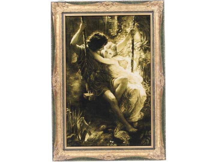 Täbriz 70Raj Bild Seidenkette Teppich 74x112 Handgeknüpft Orientteppich Perserteppich Wolle mit Seide von nain TRADING