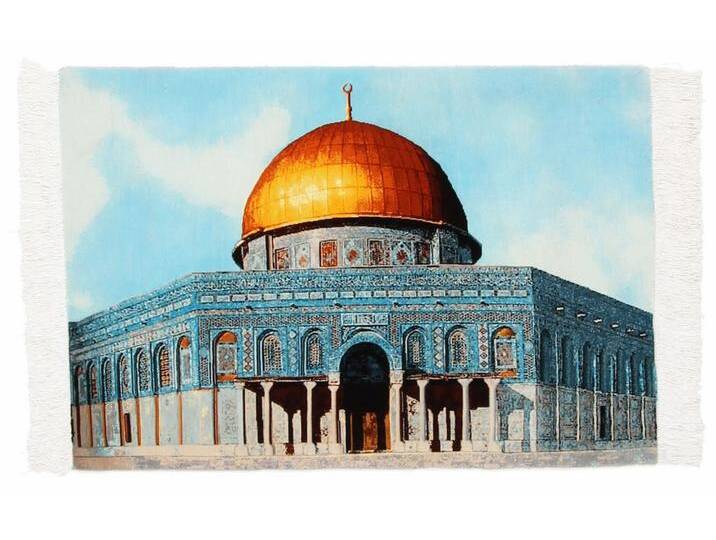 Täbriz Bild 50Raj Seidenkette Teppich 69x101 Handgeknüpft Orientteppich Perserteppich Wolle mit Seide von nain TRADING