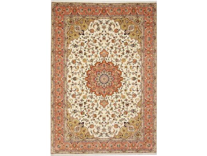 Täbriz Designer Teppich 211x293 Handgeknüpft Orientteppich Perserteppich Wolle mit Seide Täbriz Designer Teppich 211x293 Handgeknüpft Orientteppich Perserteppich Wolle mit Seide von nain TRADING