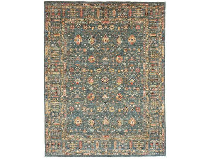 Ziegler Design Colored Teppich 239x306 Handgeknüpft Modern Orientteppich Designteppich Wolle von nain TRADING
