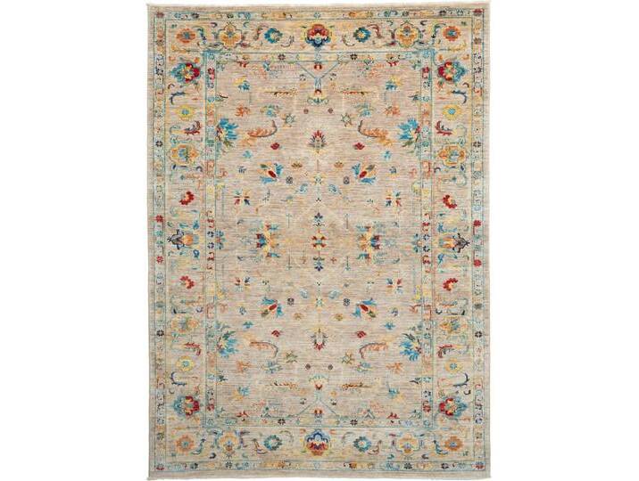 Ziegler Design Teppich 169x234 Handgeknüpft Modern Orientteppich Designteppich Wolle von nain TRADING