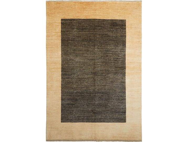 Ziegler Gabbeh Teppich 151x202 Handgeknüpft Modern Orientteppich Wolle von nain TRADING