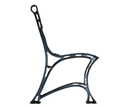 naka24 2 Stücke - Bankfüße Gartenbank Sitzbank Parkbank aus Gusseisen/Aluminium (Mod.1 Gusseisen) von naka24