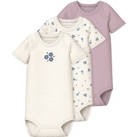 Name It Body "NBFBODY 3P SS JET STREAM FLOWER NOOS" von name it