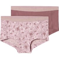 Name It Boxershorts "NKFHIPSTER 2P MAUVE FLOWER NOOS", (Packung, 2 St.) von name it