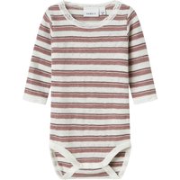 Name It Langarmbody "NBFWANG WOOL NEEDLE LS BODY NOOS", aus reiner Merinowolle von name it
