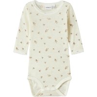 Name It Langarmbody "NBFWANG WOOL NEEDLE LS BODY NOOS", aus reiner Merinowolle von name it