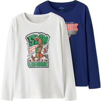 Name It Langarmshirt "NKMVUX 2P LS TOP" Packung, 2er-Pack von name it