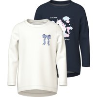 Name It Langarmshirt "NMFVIX 2P LS TOP" Packung, 2er-Pack, 2 Stk. tlg. von name it