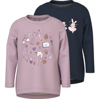 Name It Langarmshirt "NMFVIX 2P LS TOP" Packung, 2er-Pack, 2 tlg. tlg. von name it