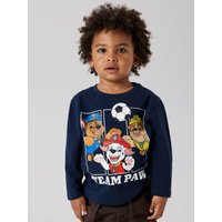 Name It Langarmshirt "NMMJOLL PAW NREG LS TOP NOOS CPLG" von name it