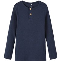 Name It Langarmshirt "NMMKAB LS TOP NOOS" im Henley-Stil - mit kurzer Knopfleise am Ausschnitt Name It Langarmshirt "NMMKAB LS TOP NOOS" im Henley-Stil - mit kurzer Knopfleise am Ausschnitt von name it