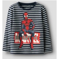 Name It Langarmshirt "NMMODYS SPIDER LS NREG TOP MAR" von name it