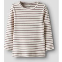 Name It Langarmshirt "NMNBANI LS XSL TOP NOOS" Ringel-Look in toller Rippen-Qualität von name it