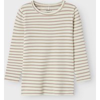 Name It Langarmshirt "NMNBANI LS XSL TOP NOOS" Ringel-Look in toller Rippen-Qualität von name it