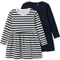 Name It Minikleid "NMFVIVIA LS DRESS 2P NOOS" Packung, 2 Stk. tlg. von name it