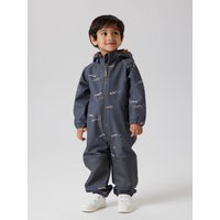 Name It Overall "NMMALFA08 SOFTSHELL SUIT AOP 1FO NOOS" mit dekorativen und reflektierenden Details von name it
