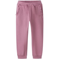 Name It Sweathose "NMFVIMA SWE PANT BRU NOOS" mit süßem Rüschendetail von name it