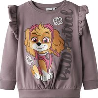 Name It Sweatshirt "NMFSANNA PAW SWEAT BRU NOOS CPLG" von name it