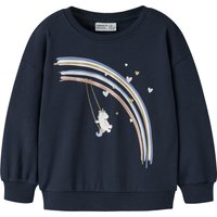 Name It Sweatshirt "NMFVALONA LS LONG RLX SWEAT BRU" von name it